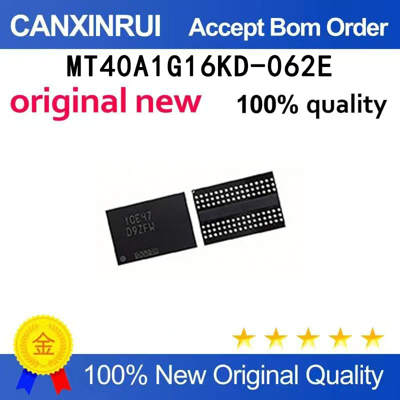 Ddr4 3200 16Gb - (5-100 pezzi) MT40A1G16KD-062E: E silk screen