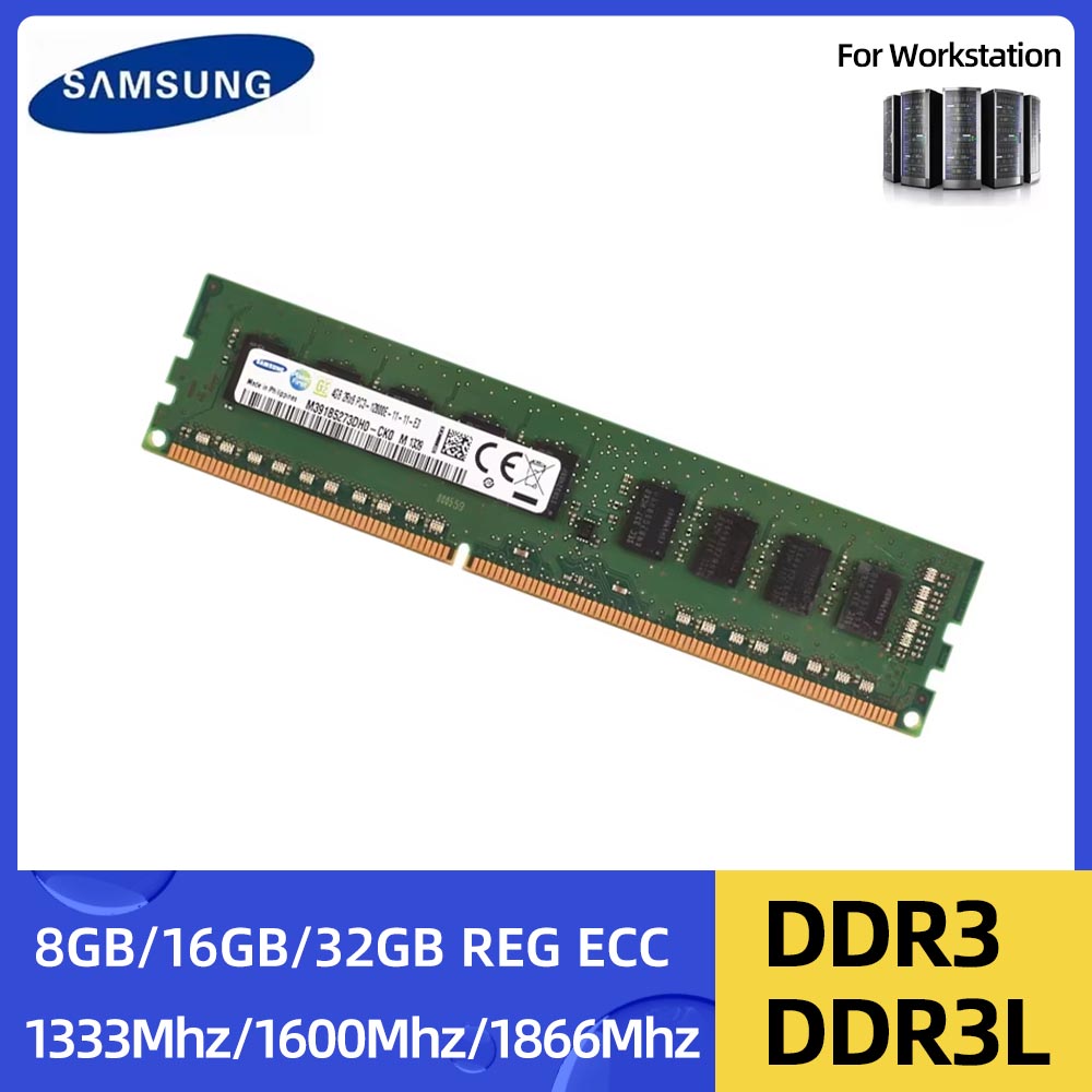 Ecc Ram Server - RAM ECC Samsung DDR3L DDR3 8GB