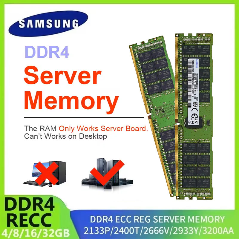 Ddr4 3200Mhz - Memoria Server SAMSUNG DDR4 RAM 16GB