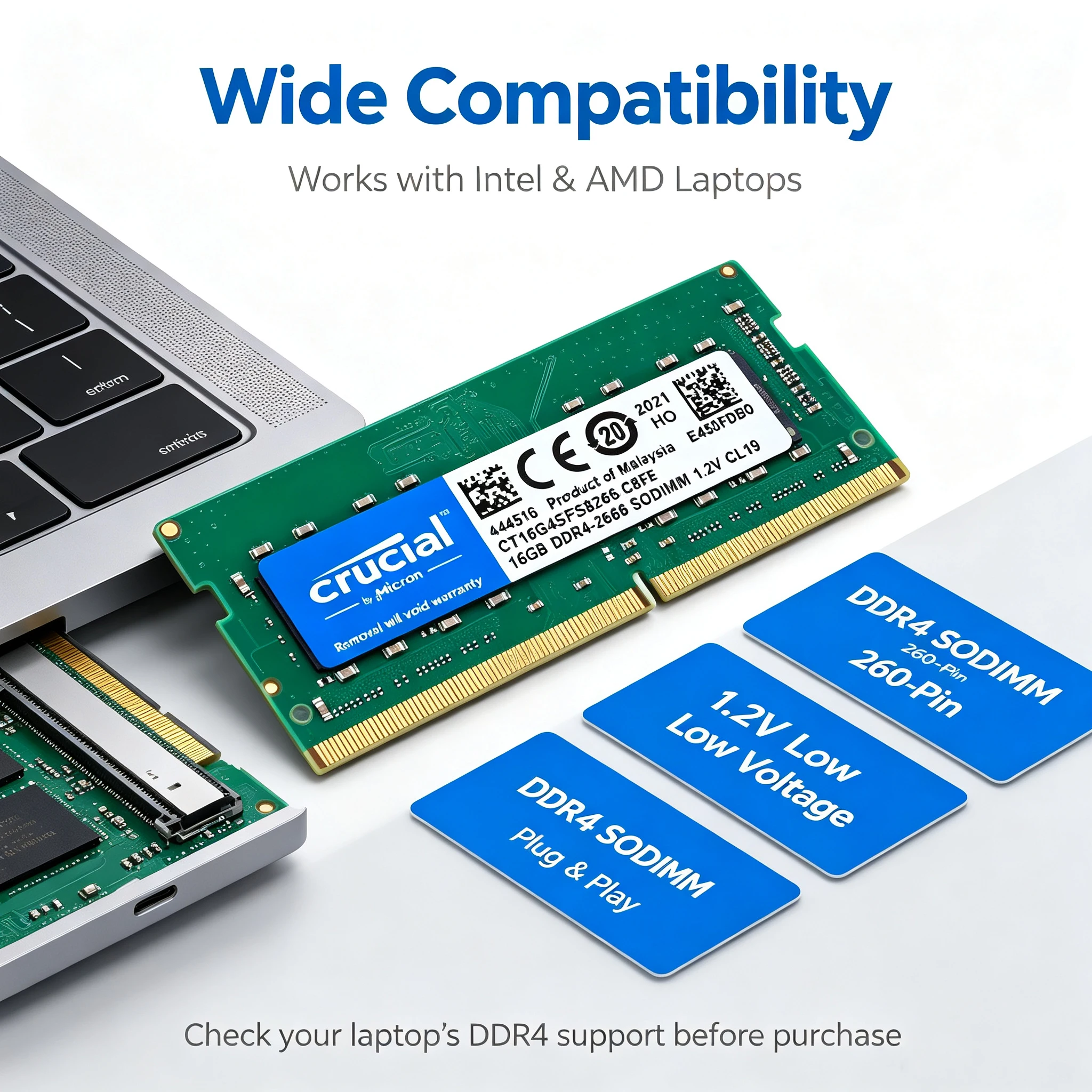 Memoria RAM DDR4 per laptop, f - Ddr4 3200Mhz recensione e prezzo