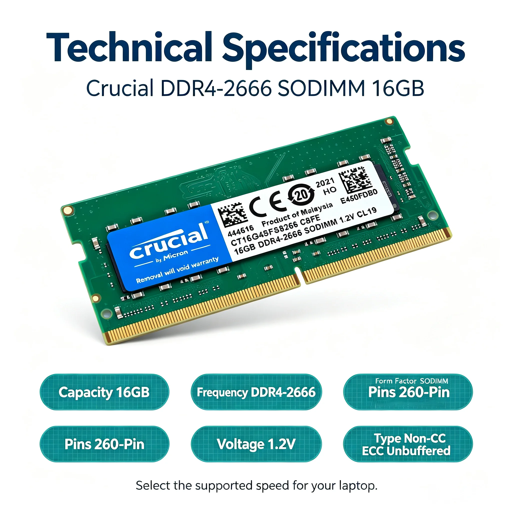 Memoria RAM DDR4 per laptop, f - Ddr4 3200Mhz recensione e prezzo