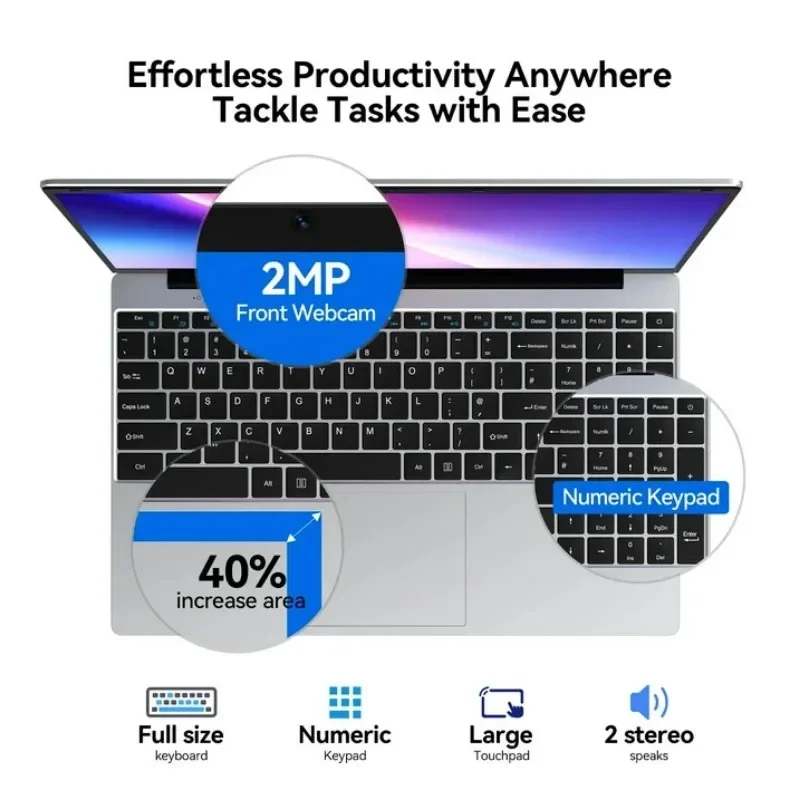 Nuovo 2026 Laptop 15.6' Intel  - Ddr4 Laptop Ram recensione e prezzo