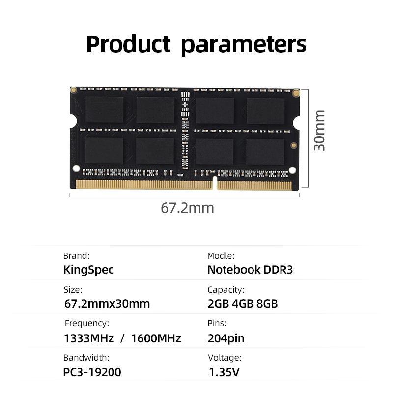 Memoria RAM DDR3 NB Kingspec 8 - Sodimm Ddr4 recensione e prezzo