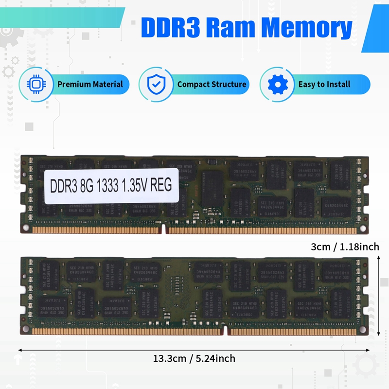 Memoria RAM ECC DDR3 8GB 1333M - Ecc Ram Server recensione e prezzo