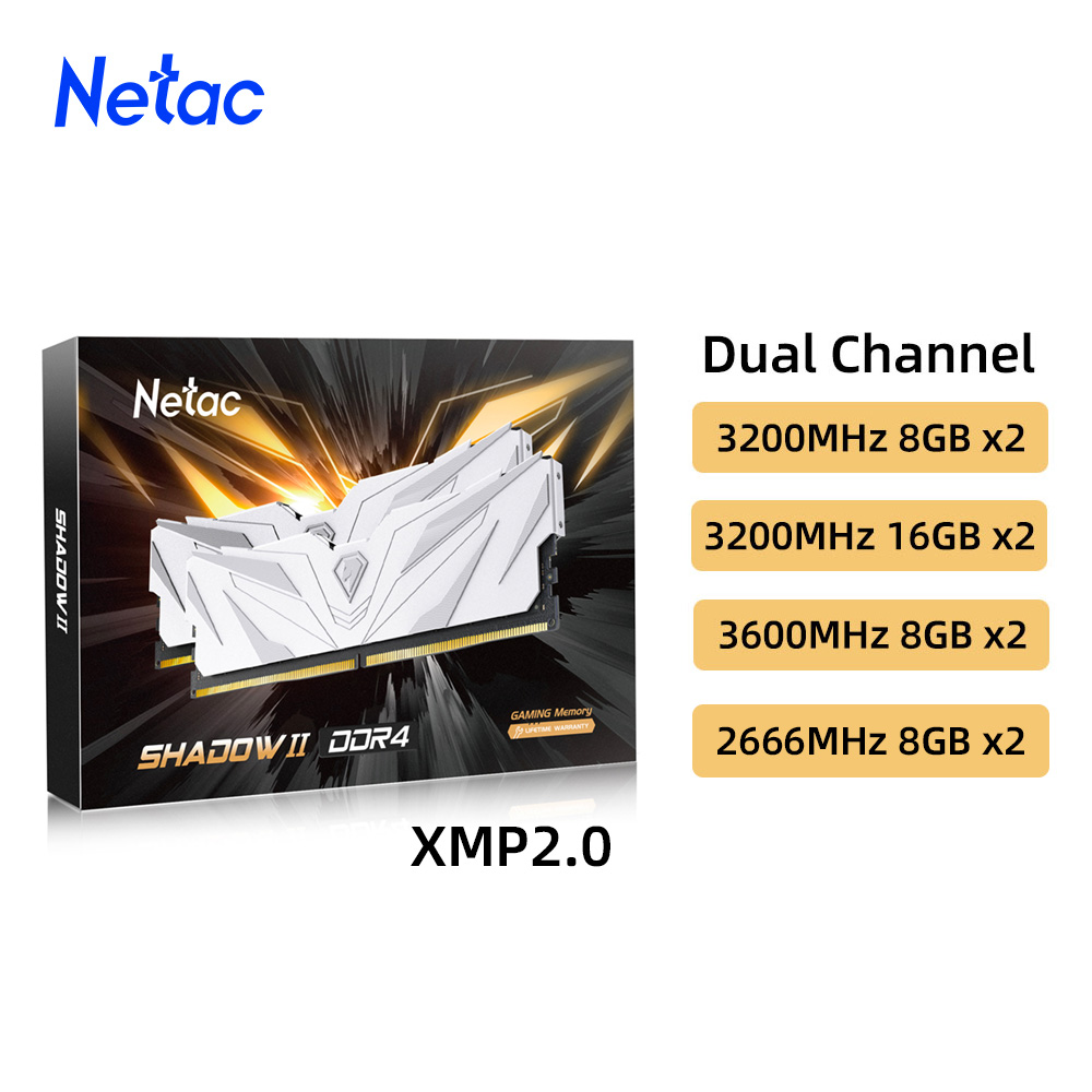 Netac Memoria Ram DDR4 8GBX2 1 - Ddr4 3200Mhz recensione e prezzo