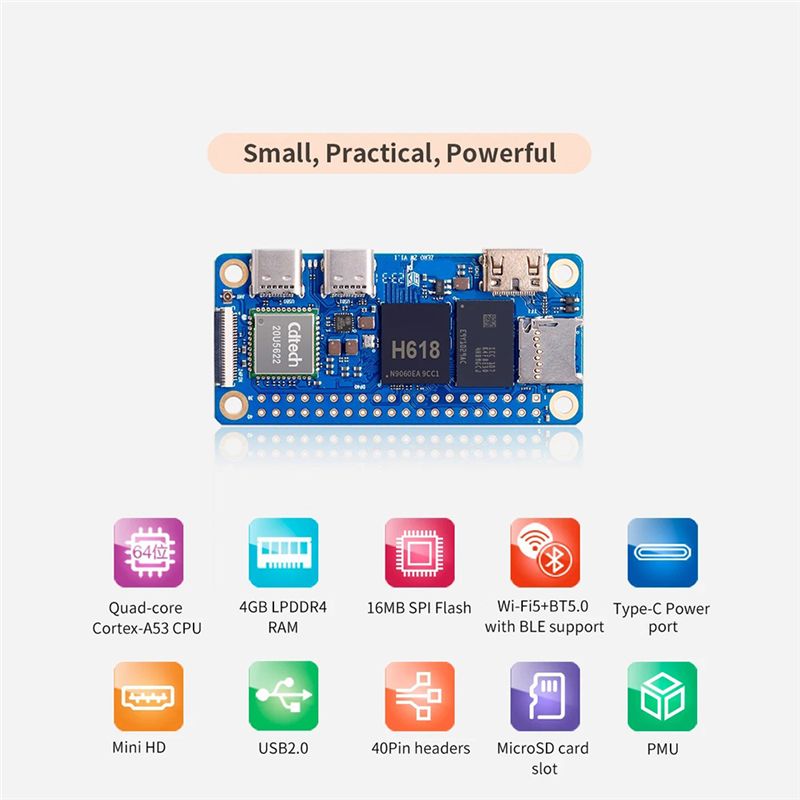 Scheda di sviluppo Orange Pi Z - Ram Memory Module recensione e prezzo