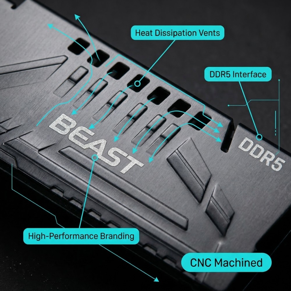 TISHRIC 10 Pezzi Dissipatore d - Ddr4 Desktop Ram recensione e prezzo