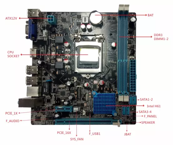 Scheda Madre ATX H61 con Alime - Ddr3 Ram recensione e prezzo