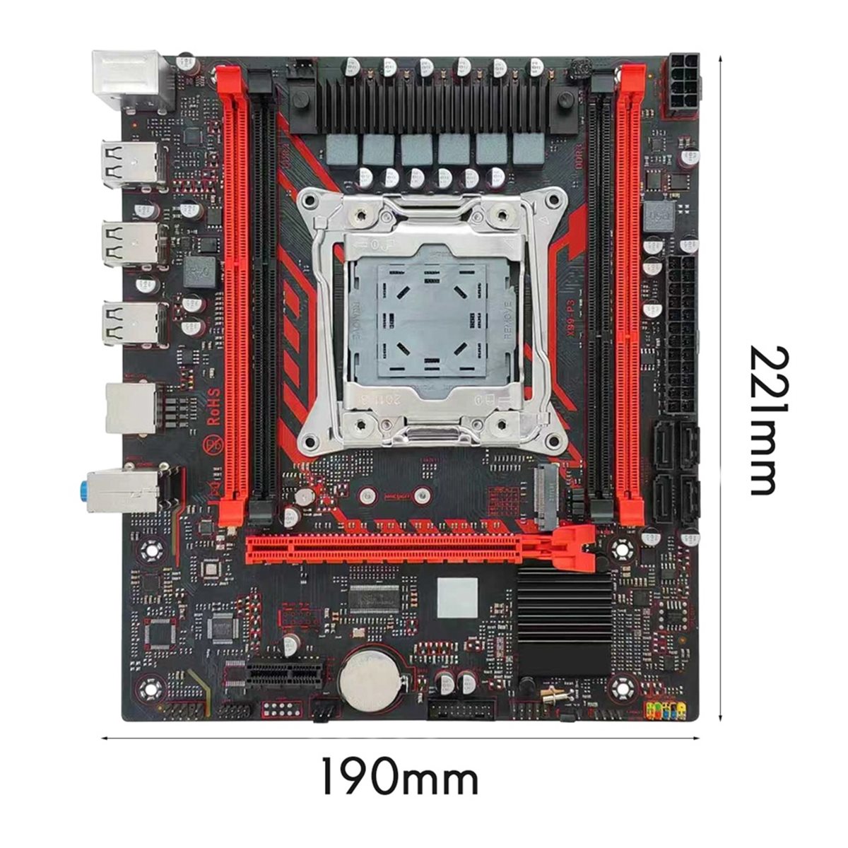 (A01R) Scheda Madre X99 P3 LGA - Ddr3 Ram recensione e prezzo